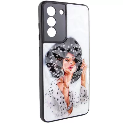TPU+PC чохол Prisma Ladies для Samsung Galaxy S23+ Girl in a hat