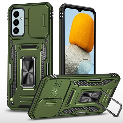 Ударостійкий чохол Camshield Army Ring для Samsung Galaxy A05s Оливковий / Army Green Ударостійкий чохол Camshield Army Ring для Samsung Galaxy A05s Оливковий / Army Green