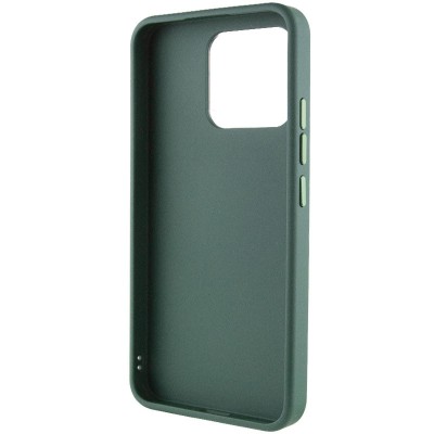TPU чохол Bonbon Metal Style with MagSafe для Xiaomi Redmi Note 13 Pro 4G / Poco M6 Pro 4G Зелений / Army Green