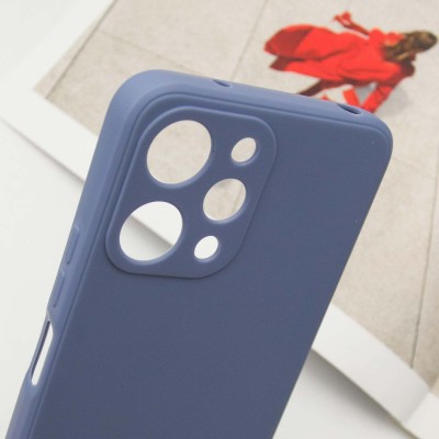 Силіконовий чохол Candy Full Camera для Xiaomi Redmi 12 Блакитний / Mist blue Силіконовий чохол Candy Full Camera для Xiaomi Redmi 12 Блакитний / Mist blue