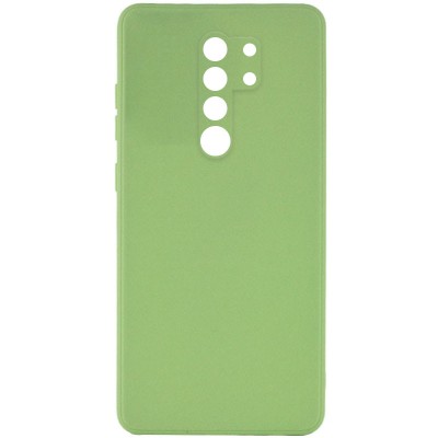 Силіконовий чохол Candy Full Camera для Xiaomi Redmi Note 8 Pro Фісташковий