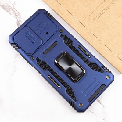 Ударостійкий чохол Camshield Army Ring для Xiaomi Poco X5 5G / Note 12 5G Синій / Navy Ударостійкий чохол Camshield Army Ring для Xiaomi Poco X5 5G / Note 12 5G Синій / Navy