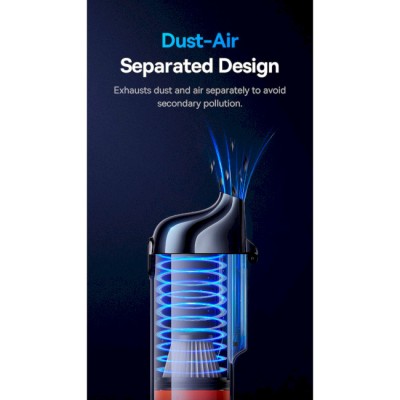 Автомобільний Пилосос Baseus A5 Handy Vacuum Cleaner (16000pa) (C30459500111-00) Black Автомобільний Пилосос Baseus A5 Handy Vacuum Cleaner (16000pa) (C30459500111-00) Black
