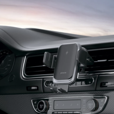 Автомобільний тримач З бездротовою зарядкою Proove Nitro Charge 15W (WHNC15002001) dark gray