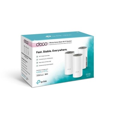 Домашня Mesh Wi-Fi система (3шт у комплекті), арт. Deco E4(3-Pack)