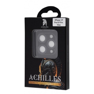 Захист камери ACHILLES iPhone 15 Pro/15 Pro Max (black)