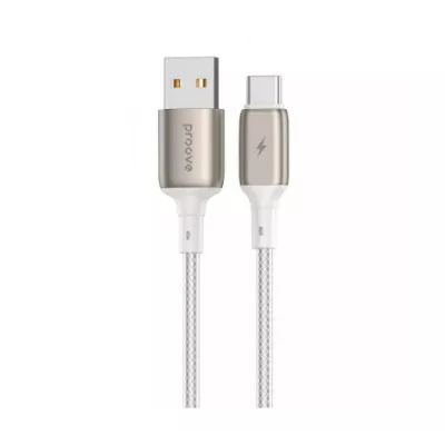Кабель Proove Dense Metal Type-C 2.4A (1m) (CCDM20001202) White