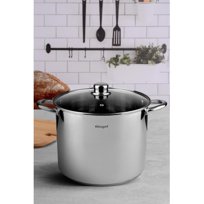 Каструля RINGEL Dresden 32 см (17 л) з кришкою (RG-2011-32) Каструля RINGEL Dresden 32 см (17 л) з кришкою (RG-2011-32)