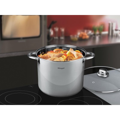 Каструля RINGEL Dresden 32 см (17 л) з кришкою (RG-2011-32) Каструля RINGEL Dresden 32 см (17 л) з кришкою (RG-2011-32)