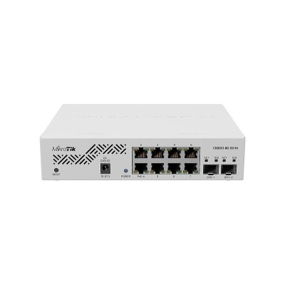 Мережевий комутатор Ethernet CSS610-8G-2S+IN MIKROTIK