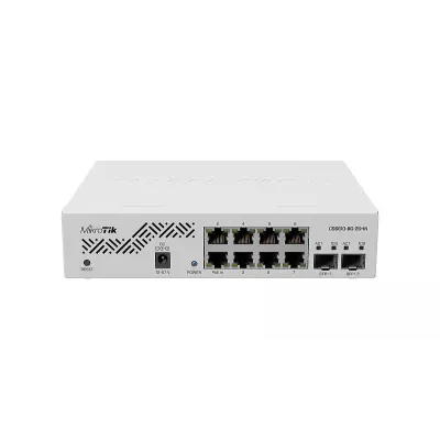 Мережевий комутатор Ethernet CSS610-8G-2S+IN MIKROTIK