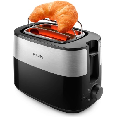 Тостер PHILIPS HD2516/90 Чорний+метал