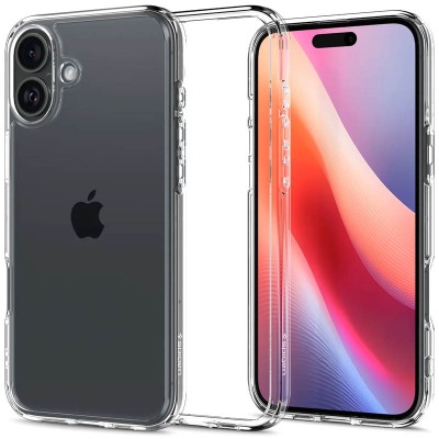 Чохол SGP Ultra Hybrid для Apple iPhone 16 (6.1") Прозорий