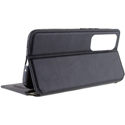 Шкіряний чохол книжка GETMAN Cubic (PU) для Samsung Galaxy M35 5G Чорний