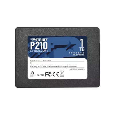 Твердотільний запам’ятовувальний пристрій накопичувач (SSD) SATA2.5" 1TB P210 P210S1TB25 PATRIOT
