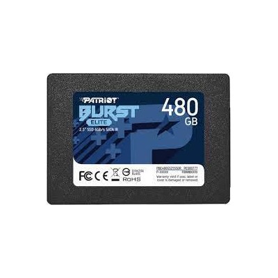 Твердотільний запам’ятовувальний пристрій накопичувач (SSD) SATA2.5" 480GB BURST E PBE480GS25SSDR PATRIOT