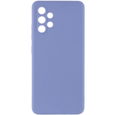 Силіконовий чохол Candy Full Camera для Samsung Galaxy A52 4G / A52 5G / A52s Блакитний / Mist blue