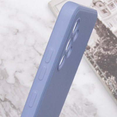 Силіконовий чохол Candy Full Camera для Samsung Galaxy A52 4G / A52 5G / A52s Блакитний / Mist blue