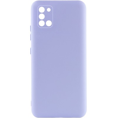 Чохол Silicone Cover Lakshmi Full Camera (A) для Samsung Galaxy A31 Бузковий / Dasheen