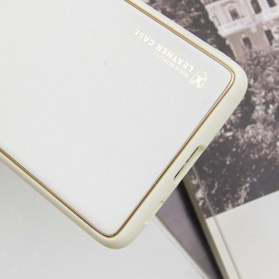 Шкіряний чохол Xshield для Samsung Galaxy S21 Ultra Білий / White Шкіряний чохол Xshield для Samsung Galaxy S21 Ultra Білий / White