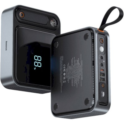Автомобільний пускозарядний пристрій Baseus Super Energy Ultra Jump Starter 3000A Cluster (C00251400111-00) Black