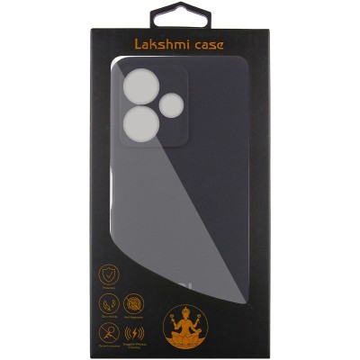 Чохол Silicone Cover Lakshmi Full Camera (AAA) with Logo для Xiaomi Redmi 13 4G / Poco M6 4G Чорний / Black
