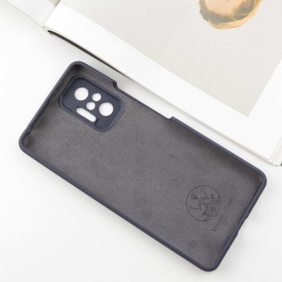 Чохол Silicone Cover Lakshmi Full Camera (AAA) для Xiaomi Redmi Note 10 Pro / 10 Pro Max Сірий / Dark Gray