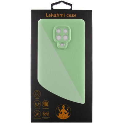 Чохол Silicone Cover Lakshmi Full Camera (AAA) для Xiaomi Redmi Note 9s / Note 9 Pro /Note 9 Pro Max М'ятний / Mint