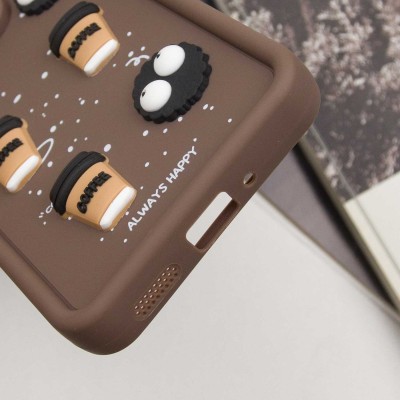 Чохол TPU Toys Case для Xiaomi Redmi Note 13 4G Brown / Always Happy Чохол TPU Toys Case для Xiaomi Redmi Note 13 4G Brown / Always Happy