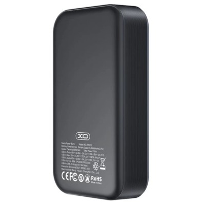 зовн. акум. XO PR232 - 10000 mAh PD30W + PPS33W (Чорний)