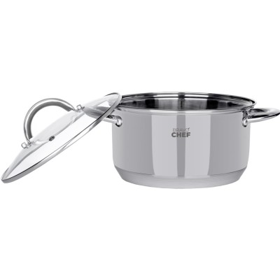 Каструля BRAVO CHEF 16 см (1.9 л) з кришкою (BC-2001-16)