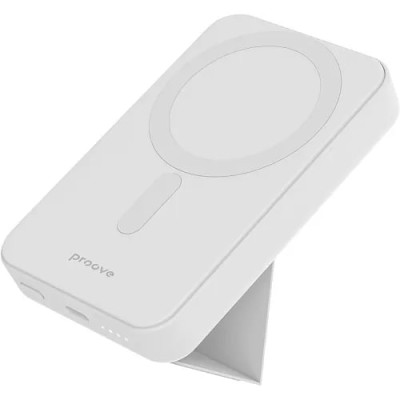 Зовнішній MagSafe Акумулятор Proove 10000mAh 20W Hyperion (PBHP15020002) White