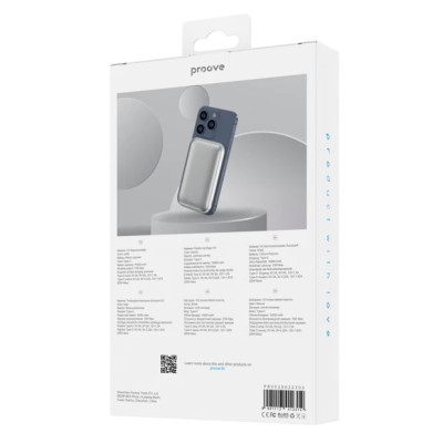 Портативна батарея Proove 10000mAh 20W Vibe Energy (PBVE20022202) White