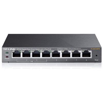 8-портовий гігабітний настільний РоЕ Easy Smart комутатор, TL-SG108PE TP-LINK