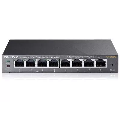 8-портовий гігабітний настільний РоЕ Easy Smart комутатор, TL-SG108PE TP-LINK