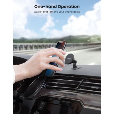 Автомобільний тримач UGREEN LP292 Magnetic Phone Holder for Car (80785) Black