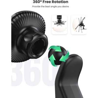 Автомобільний тримач UGREEN LP292 Magnetic Phone Holder for Car (80785) Black