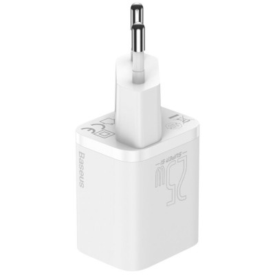 Зарядний Пристрій Baseus Super Si Quick Charger 1C 25W (CCSP020102) White Зарядний Пристрій Baseus Super Si Quick Charger 1C 25W (CCSP020102) White