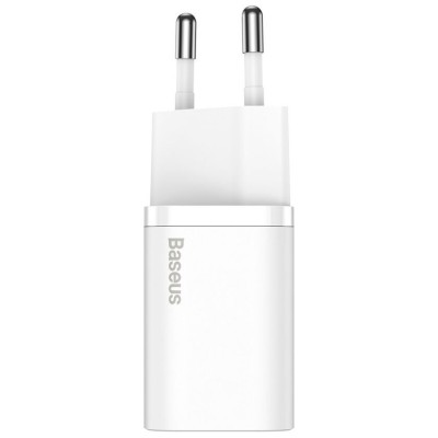 Зарядний Пристрій Baseus Super Si Quick Charger 1C 25W (CCSP020102) White Зарядний Пристрій Baseus Super Si Quick Charger 1C 25W (CCSP020102) White