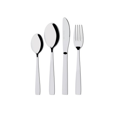 Столові прилади RINGEL Lyra Набір чайних ложок 6 шт. на блістері (RG-3110-6/4)