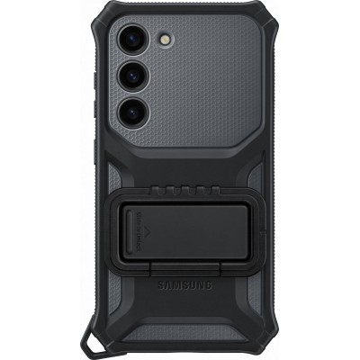Чохол-накладка Samsung S23 Rugged Gadget Case EF-RS911CBEGRU Titan