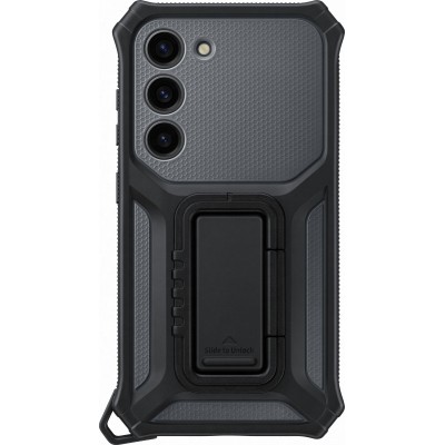 Чохол-накладка Samsung S23 Rugged Gadget Case EF-RS911CBEGRU Titan