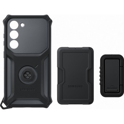 Чохол-накладка Samsung S23 Rugged Gadget Case EF-RS911CBEGRU Titan