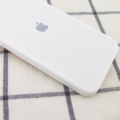 Чохол Silicone Case Square Full Camera Protective (AA) для Apple iPhone 11 Pro (5.8") Білий / White