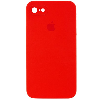 Чохол Silicone Case Square Full Camera Protective (AA) для Apple iPhone 6/6s (4.7") Червоний / Red Чохол Silicone Case Square Full Camera Protective (AA) для Apple iPhone 6/6s (4.7") Червоний / Red
