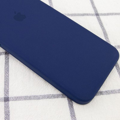 Чохол Silicone Case Square Full Camera Protective (AA) для Apple iPhone XR (6.1") Темно-синій / Midnight blue Чохол Silicone Case Square Full Camera Protective (AA) для Apple iPhone XR (6.1") Темно-синій / Midnight blue