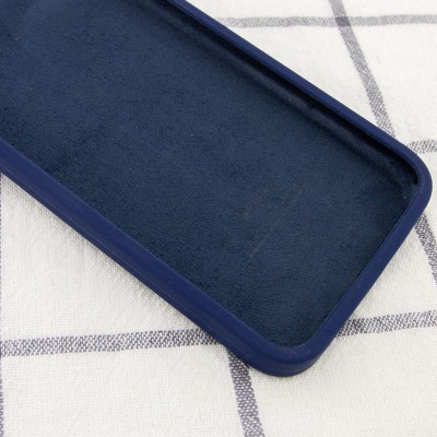 Чохол Silicone Case Square Full Camera Protective (AA) для Apple iPhone XR (6.1") Темно-синій / Midnight blue Чохол Silicone Case Square Full Camera Protective (AA) для Apple iPhone XR (6.1") Темно-синій / Midnight blue