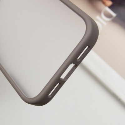 TPU+PC чохол Metal Buttons для Apple iPhone 16 (6.1") Сірий TPU+PC чохол Metal Buttons для Apple iPhone 16 (6.1") Сірий