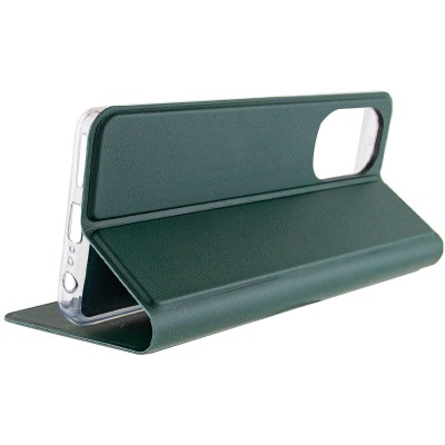 Шкіряний чохол книжка GETMAN Elegant (PU) для Samsung Galaxy A24 4G Зелений