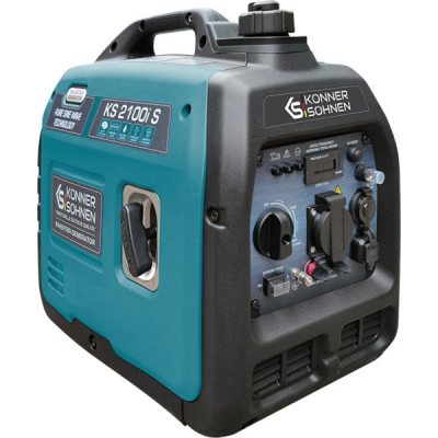 Генератор бензиновий інверторний Konner&Sohnen KS 2100IS, 230В, 2.0кВт, ручний стартер, 18.5кг